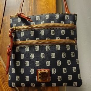 Dooney and Burke Detroit Tigers Crossbody Bag